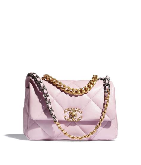 chanel 19 pink bag|chanel handbags sale.